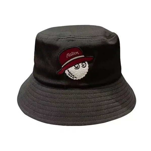 [BUNJANG] Malbon Golf Bucket Hat Black / 말본 골프 벙거지 모자 블랙