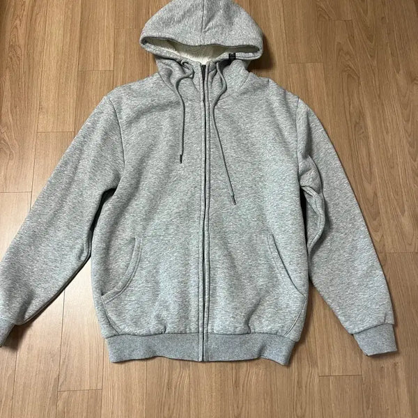 [BUNJANG] Ghost Republic Fleece Hooded Zip-Up / 고스트리퍼블릭 양털 후드집업