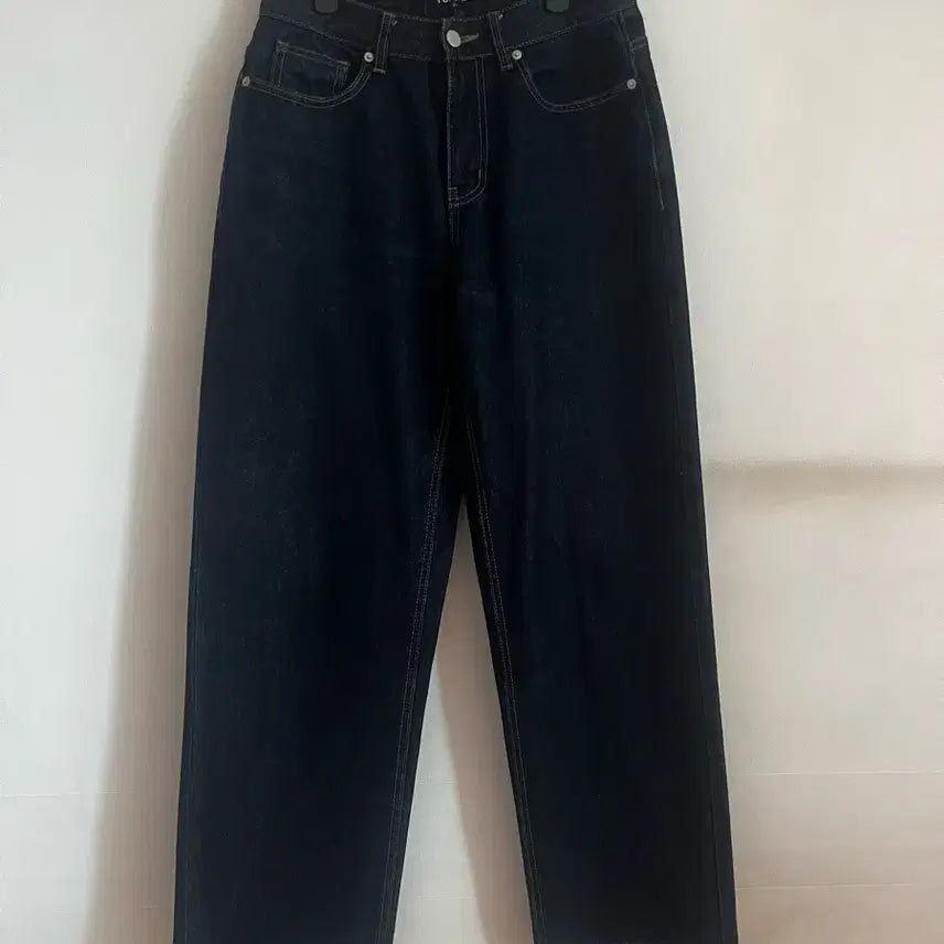 [BUNJANG] Topi More Wide Indigo Jeans / 토피 모어 와이드 인디고 청바지