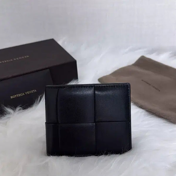 [BUNJANG] Bottega Veneta Cassette Wallet Black / [A+급/25년신형] 보테가베네타 카세트 반지갑 블랙