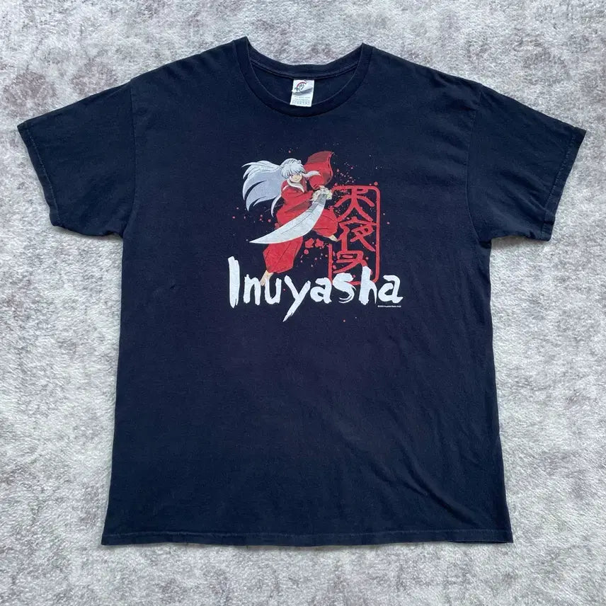 [BUNJANG] Inuyasha Bootleg Animation T-Shirt / 이누야샤 부틀렉 애니메이션 티셔츠 애니티
