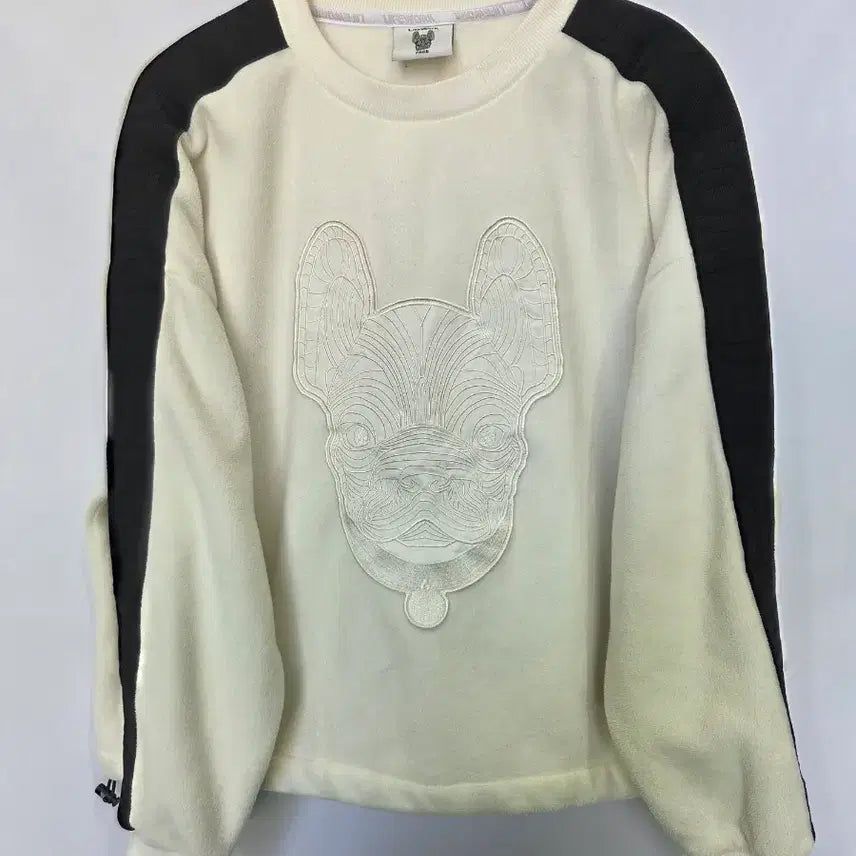 [BUNJANG] Life Work French Bulldog Sweatshirt / Life Work 기모 프렌치불독 맨투맨