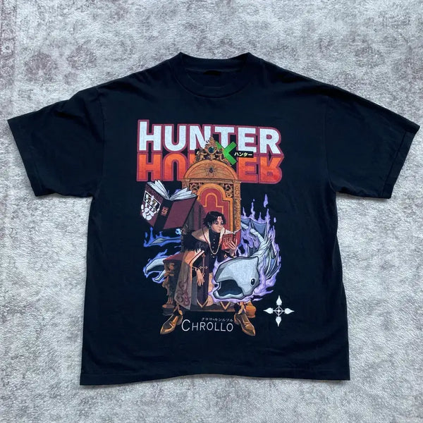 [BUNJANG] Hunter x Hunter Phantom Troupe Bootleg Animation T-Shirt XL / 헌터x헌터 환영여단 부틀렉 애니메이션 티셔츠 애니티