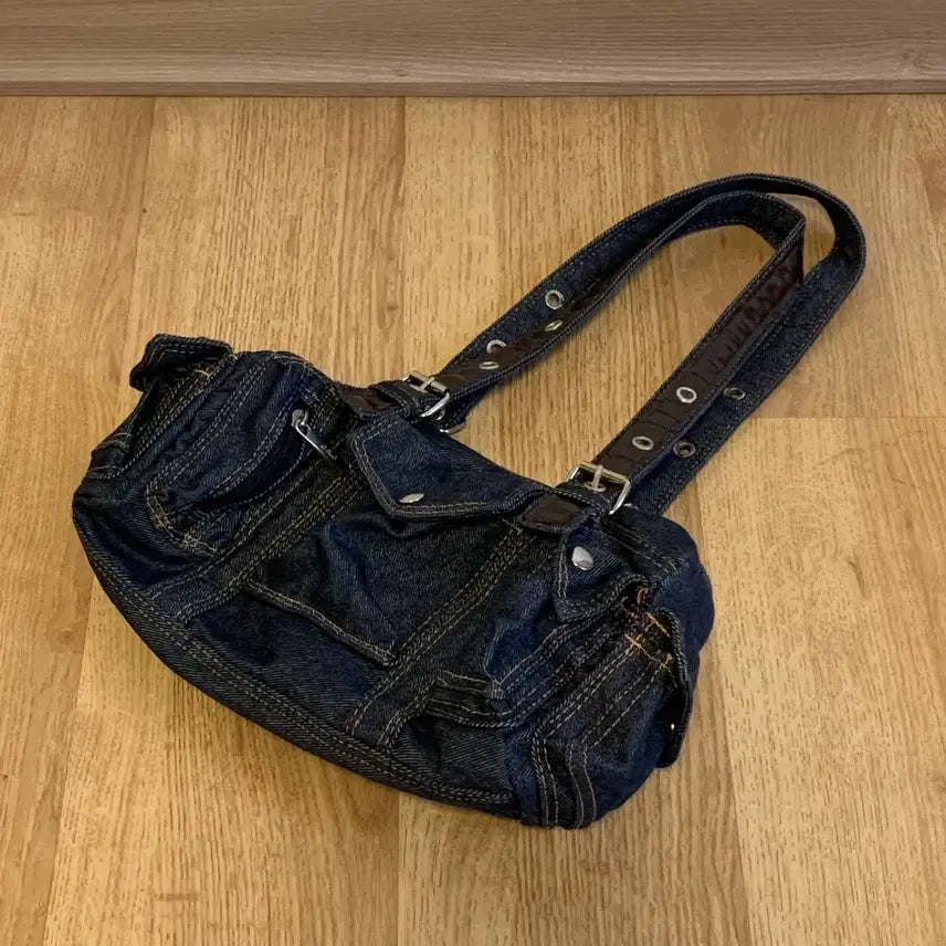 [BUNJANG] Vintage Denim Shoulder Bag / 빈티지 데님 숄더백