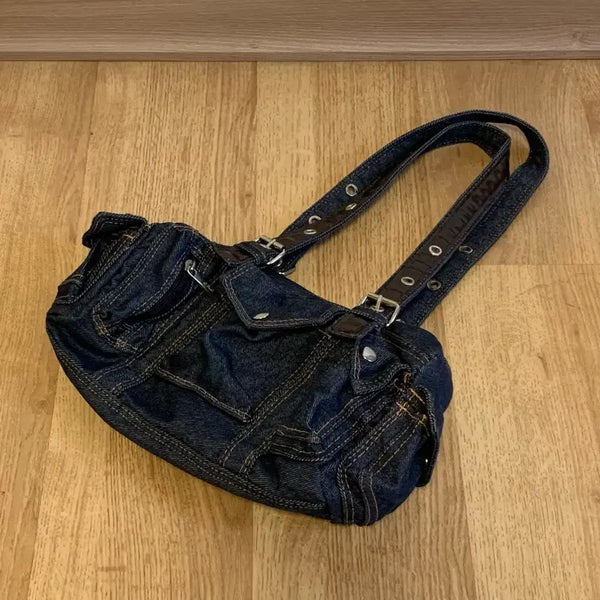 [BUNJANG] Vintage Denim Shoulder Bag / 빈티지 데님 숄더백