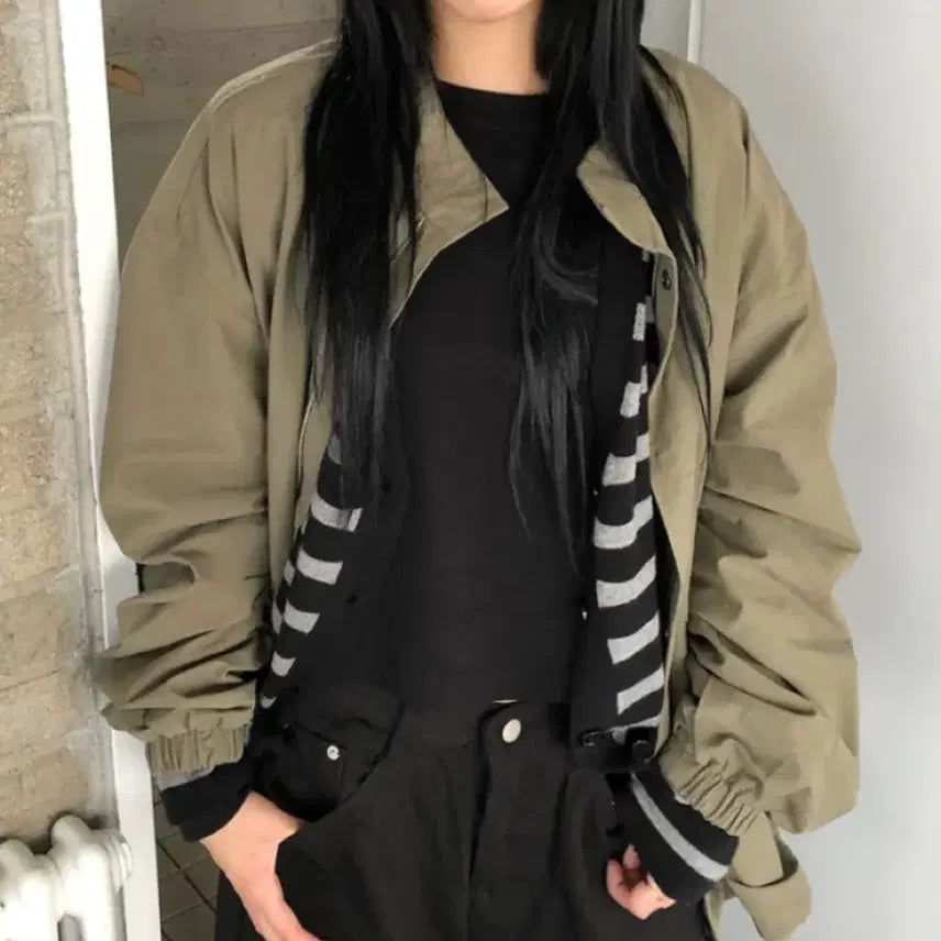 [BUNJANG] LoopOn Khaki Field Jacket / 루프온 야상