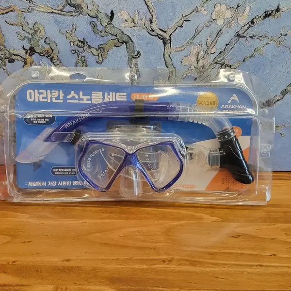 [BUNJANG] Arakhan Snorkel Set - Blue / 아라칸 스노클세트 블루