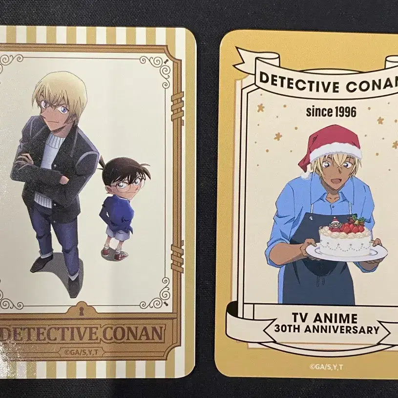 [BUNJANG] Detective Conan 30th Anniversary Exhibition Lucky Draw Cards - Minami Kaito & Amuro Tooru Bundle Set / [2종일괄] 명탐정코난 30주년 전시회 럭키드로우 카드 안기준 아무로 토오루