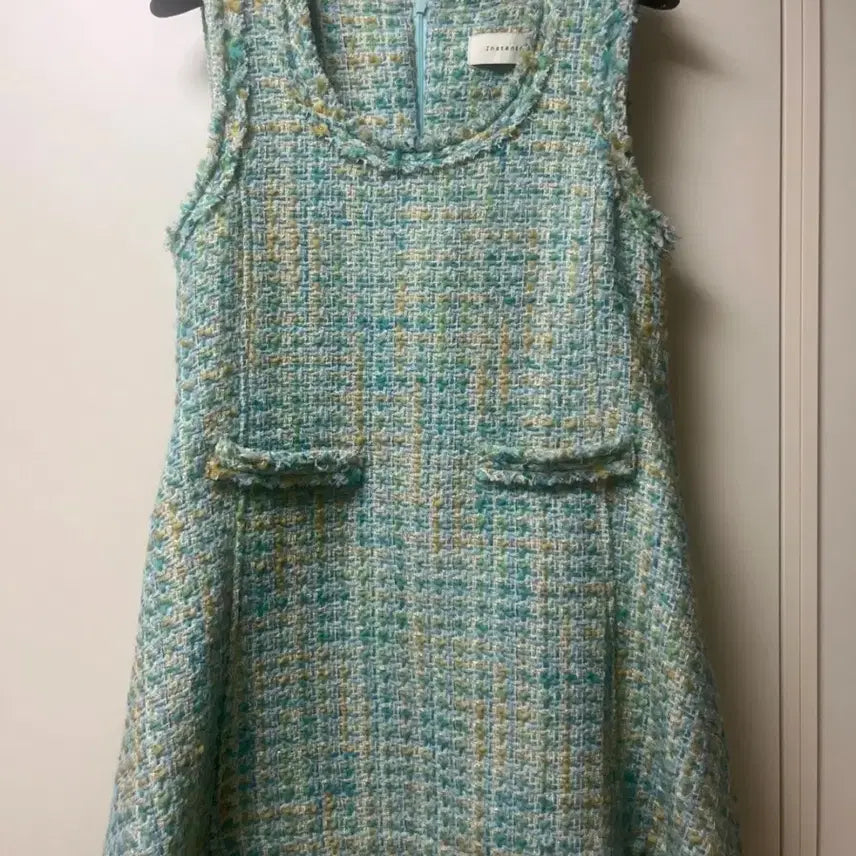 [BUNJANG] InstantFunk Tweed Mini Dress / 인스턴트펑크 트위드 원피스