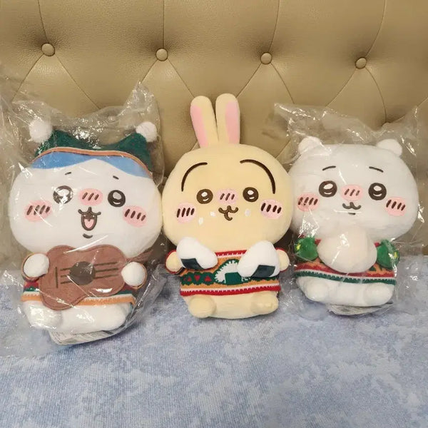 [BUNJANG] Chiikawa Animai Christmas Lottery Plush Doll / 치이카와 애니마이 크리스마스 쿠지 인형