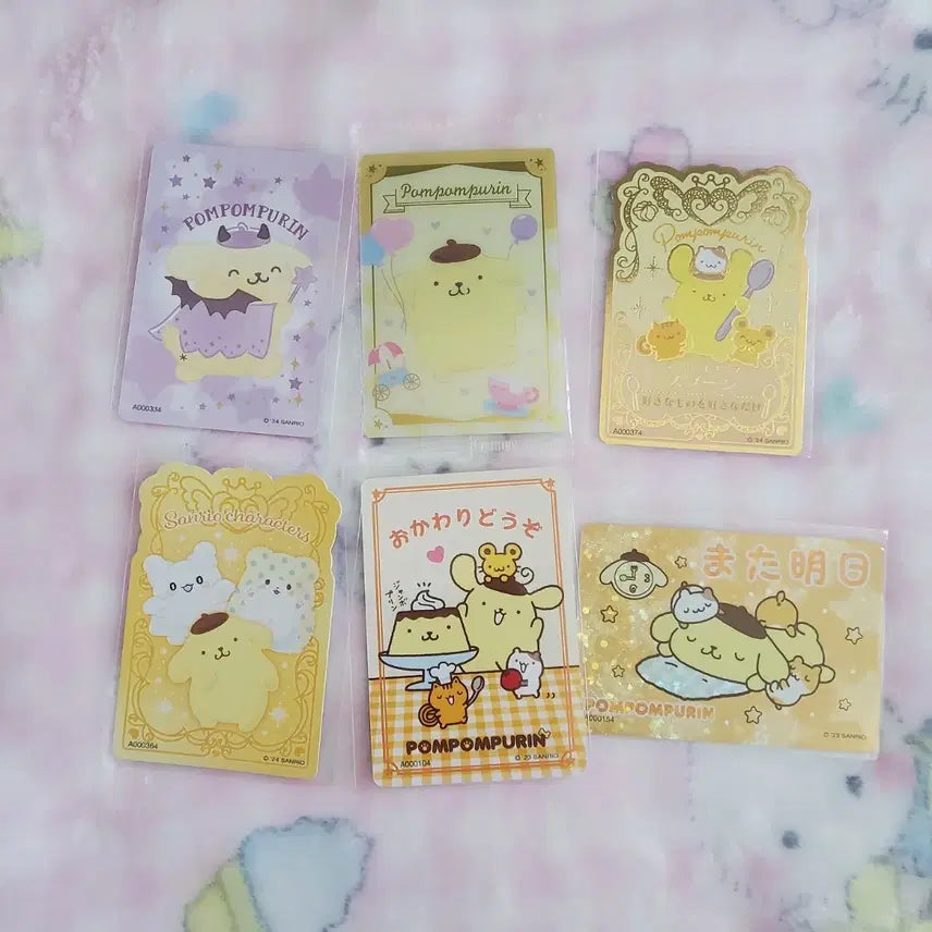 [BUNJANG] Sanrio Collector's Card Wafer Pompompurin / 산리오 콜렉터즈 컬렉터즈 캐릭터 카드 웨하스 폼폼푸린