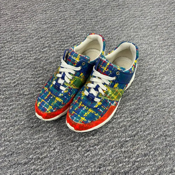 [BUNJANG] Chanel Tweed Sneakers / 샤넬 트위드 스니커즈