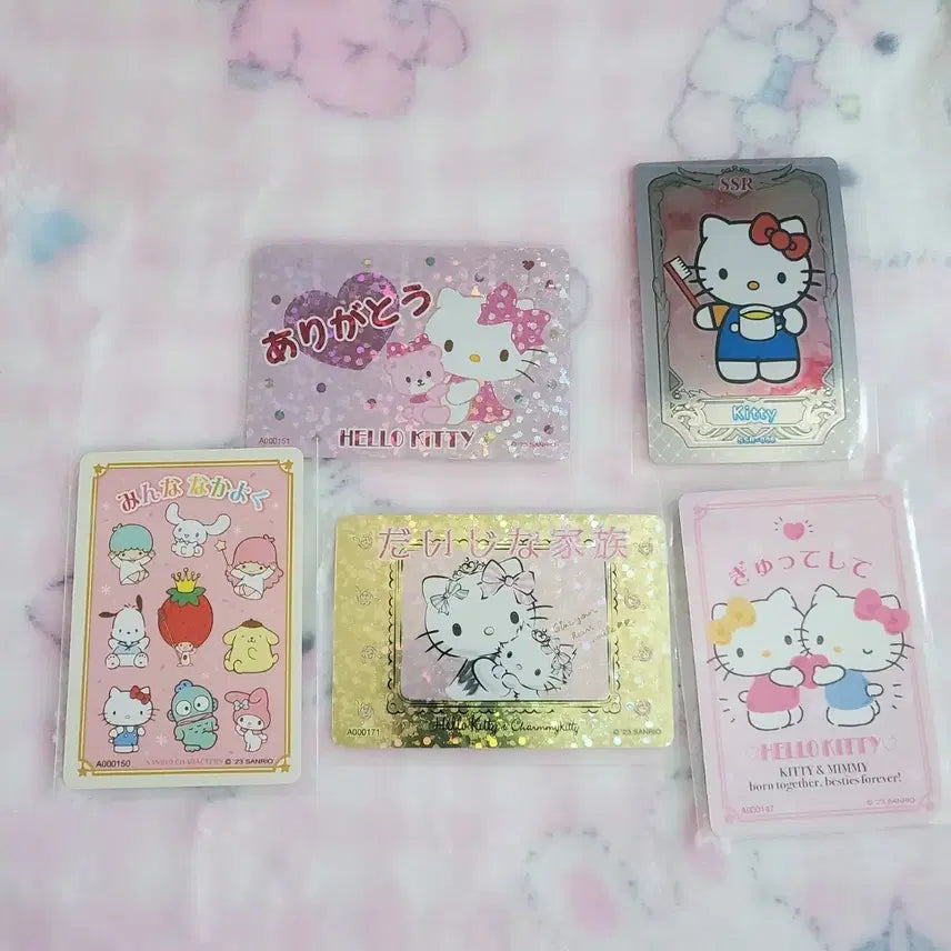 [BUNJANG] Sanrio Collector's Character Cards Hello Kitty Charmmy Kitty / 산리오 콜렉터즈 컬렉터즈 캐릭터 카드 헬로키티 챠미키티