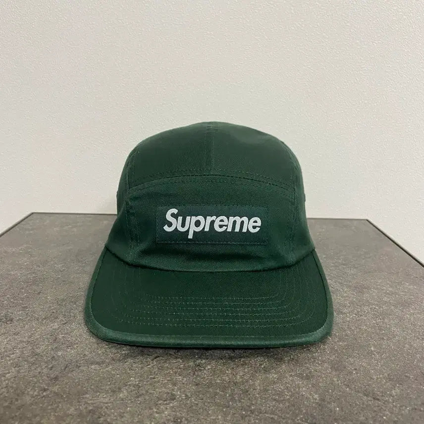 [BUNJANG] Supreme Box Logo Camp Cap Green / 슈프림 박스로고 캠프캡 모자 그린