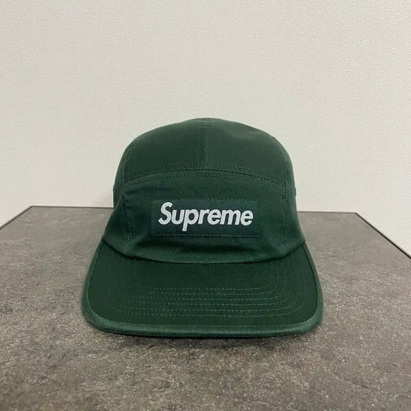 [BUNJANG] Supreme Box Logo Camp Cap Green / 슈프림 박스로고 캠프캡 모자 그린