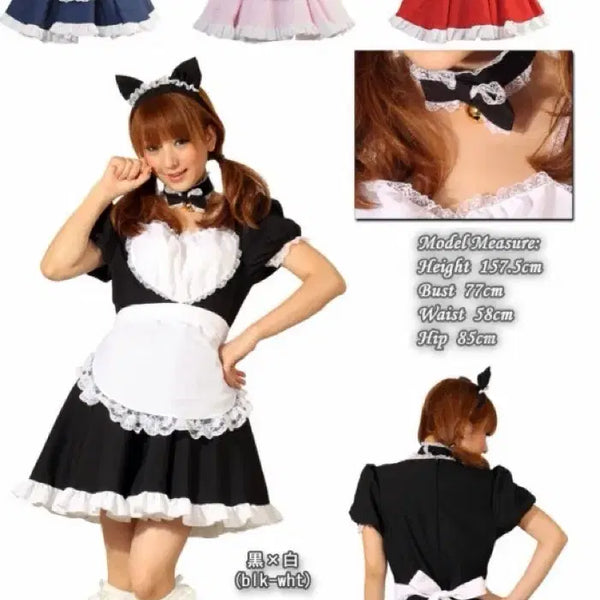 [BUNJANG] Vintage Y2K Navy Shibuya Kei Gothic Lolita Bodycon Dress / 빈티지일브바디라인메이드복네이비갸루방꾸베이비더스타샤인할로윈졸업사진졸사