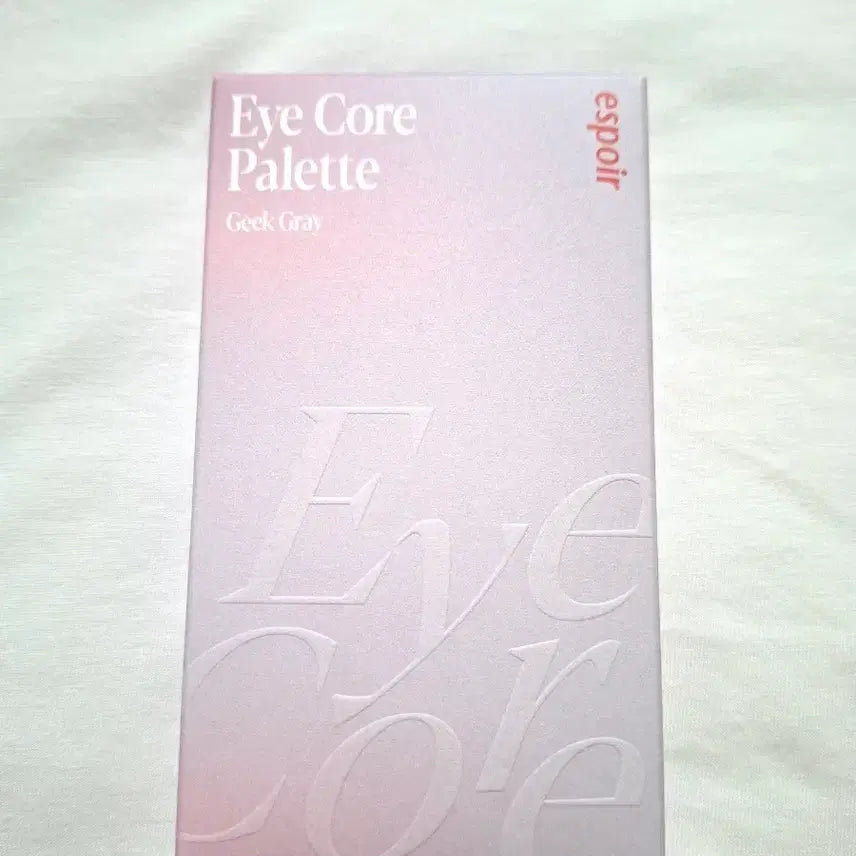 [BUNJANG] Espoir Eye Core Palette Geek Gray / 에스쁘아 아이 코어 팔레트 긱 그레이