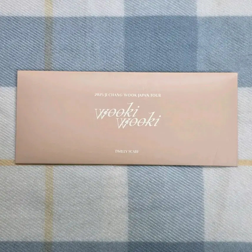 [BUNJANG] Ji Chang Wook Japan Fan Meeting Goods Scarf / 지창욱 일본 팬미팅 굿즈 스카프