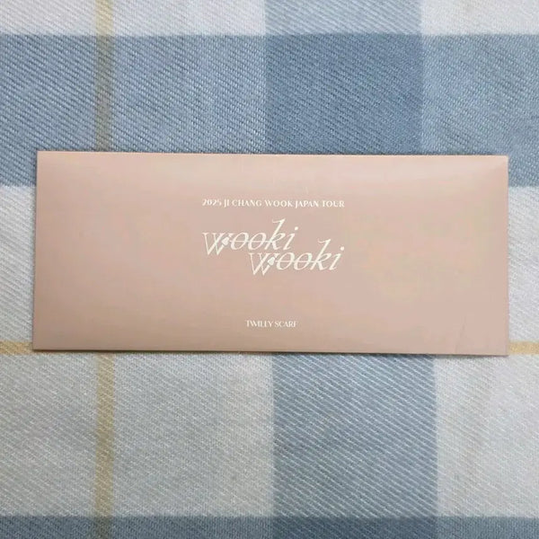 [BUNJANG] Ji Chang Wook Japan Fan Meeting Goods Scarf / 지창욱 일본 팬미팅 굿즈 스카프