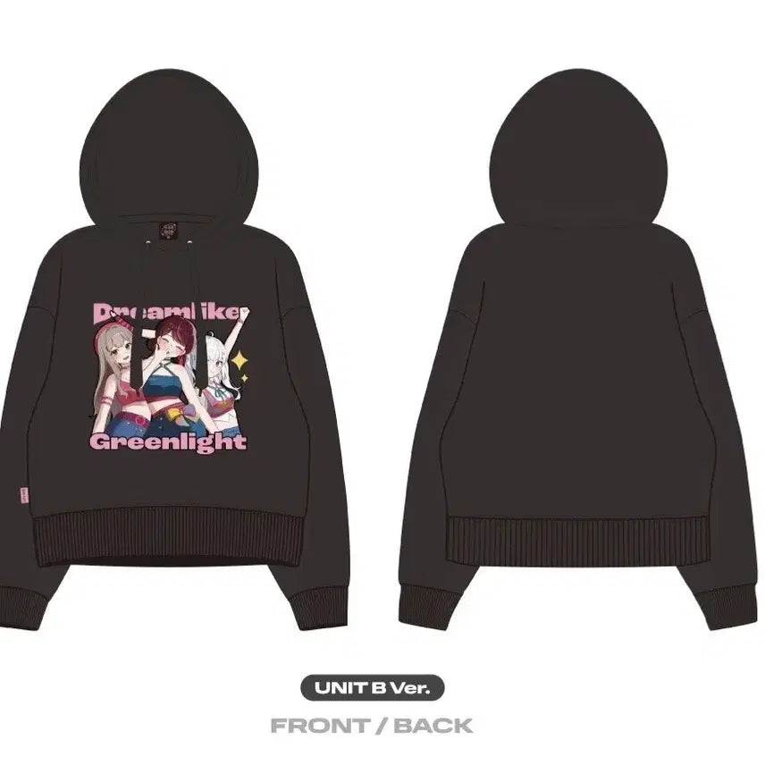 [BUNJANG] LeeSeoAIdol Unit Hoodie M / 이세계아이돌 이세돌 유닛 후드티 M