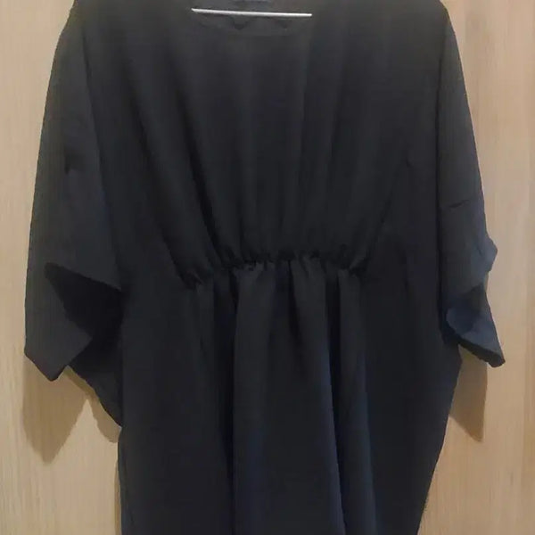 [BUNJANG] AMY Black Shirring Blouse / (새상품)예쁜AMY 블랙 셔링블라우스(국내생산/free ~88)