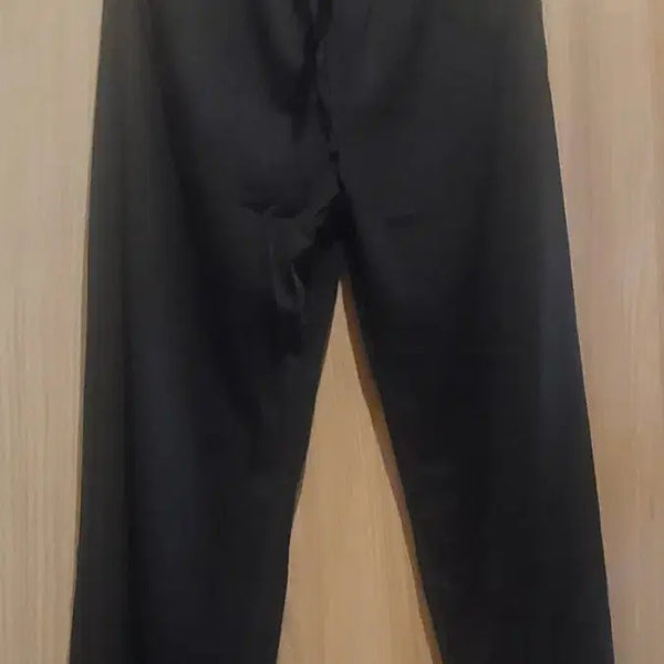 [BUNJANG] Black Wide Banding Pants / (새상품)시원한 와이드 밴딩팬츠(블랙/free ~77반)