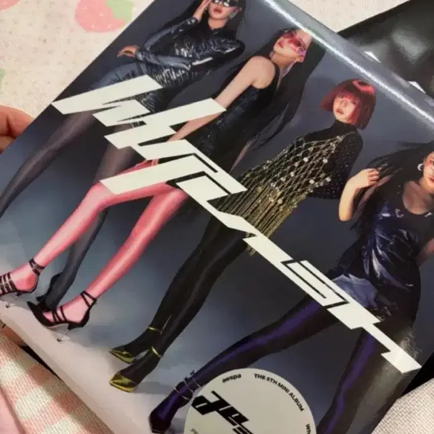 [BUNJANG] Aespa WYTH FLASH Speed Version Album Group Postcard CD Poster Photocard Holder / 애스파 위플래시 스피드버전 앨범 단체 aespa