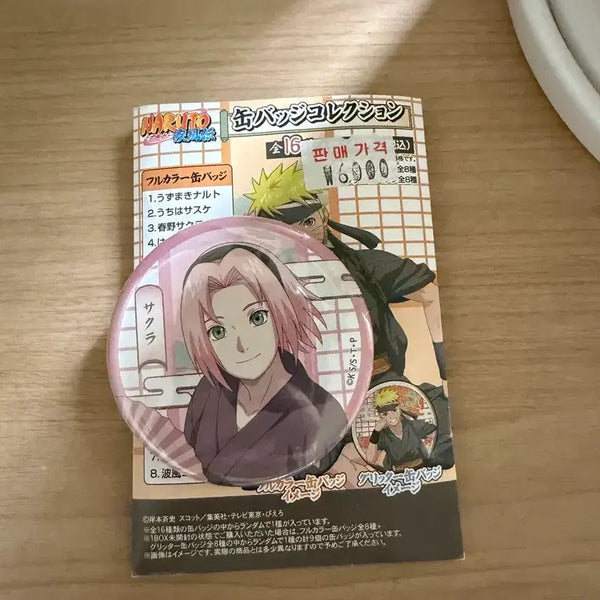 [BUNJANG] Naruto Sakura Can Badge / 나루토 사쿠라 캔뱃지
