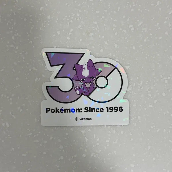 [BUNJANG] Pokemon 30th Anniversary Sticker Set - Illezan / 포켓몬 30주년 스티커 일레즌