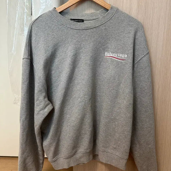 [BUNJANG] Balenciaga Grey Sweatshirt / [빈티지구매] 발렌시아가 그레이 맨투맨