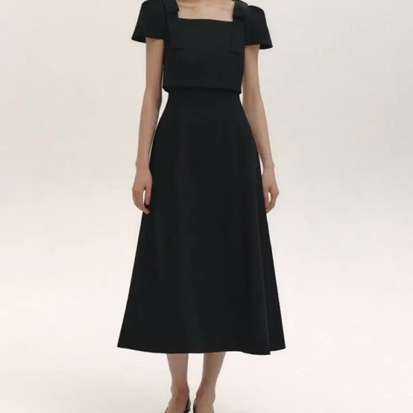 [BUNJANG] Flowm Overlay Cup Cake Dress M Size / 플로움 오버레이 컵케이크 원피스 하객룩 드레스 Overlay Cup Cake Dress m 사이즈