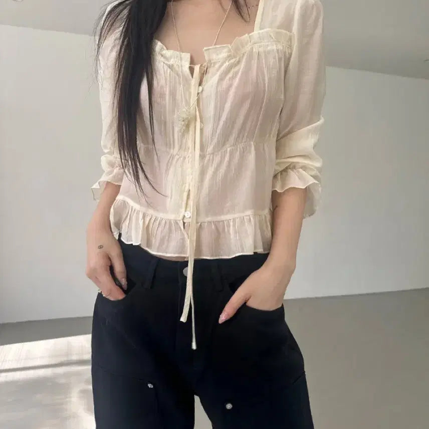 [BUNJANG] InnerMute Blouse / 이너뮤트 블라우스