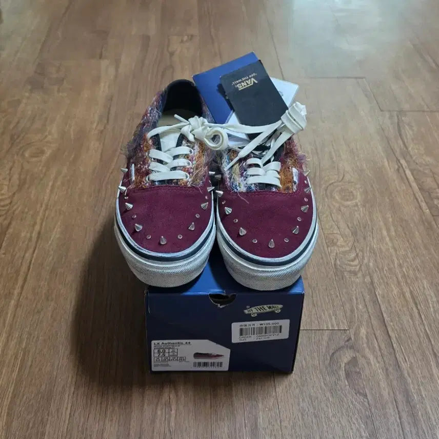 [BUNJANG] Vans Premium Authentic 44 Ibiza Port Burgundy / [240]반스 프리미엄 어센틱 44 이비자 포트 버건디