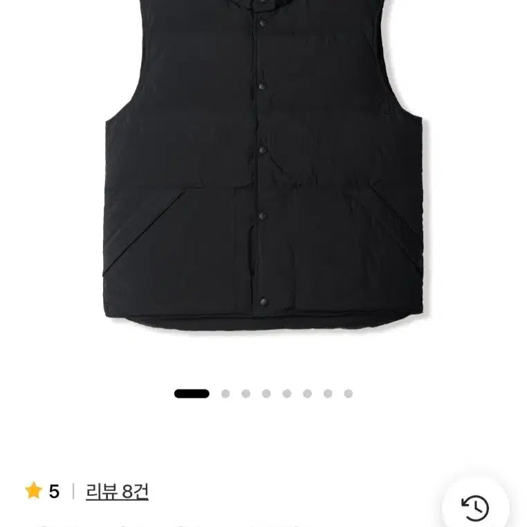 [BUNJANG] Steadyuseverywhere Comfort Down Vest Black Size 3 / 스테디에브리웨어 컴포트 다운 베스트 블랙 3사이즈