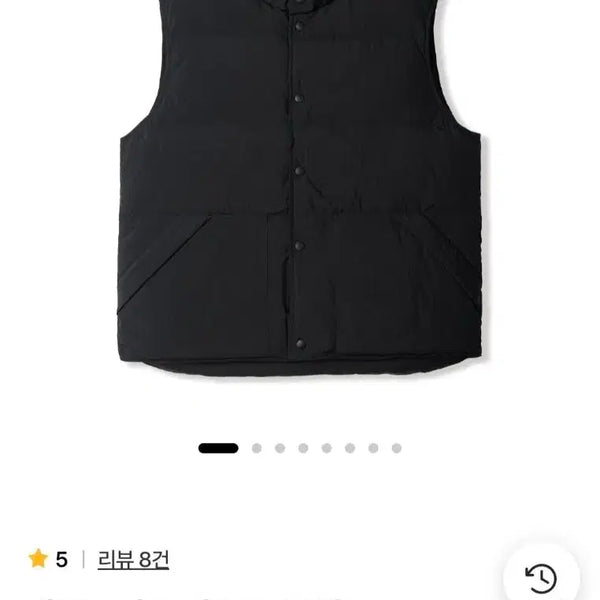 [BUNJANG] Steadyuseverywhere Comfort Down Vest Black Size 3 / 스테디에브리웨어 컴포트 다운 베스트 블랙 3사이즈