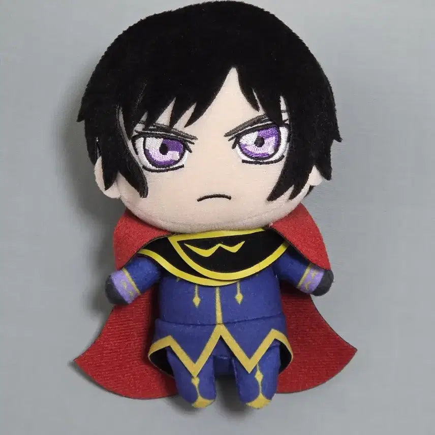[BUNJANG] Code Geass Lelouch Zero Classic Plushie Mascot Keychain / 코드기어스 를르슈 제로 고전 누이 인형 키링 마스코트