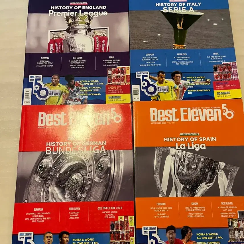 [BUNJANG] Best Eleven 50th Anniversary League History Book / 베스트일레븐 50주년