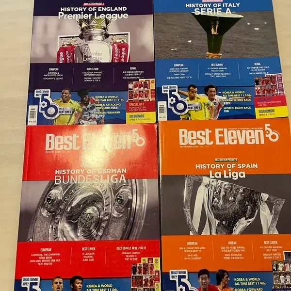 [BUNJANG] Best Eleven 50th Anniversary League History Book / 베스트일레븐 50주년