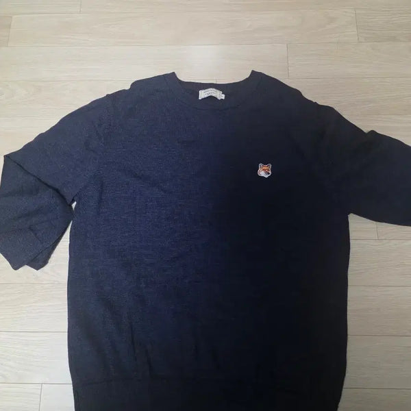 [BUNJANG] Maison Kitsuné Fox Embroidered Knit XL / [ XL ] 메종키츠네 폭스 니트 입니다