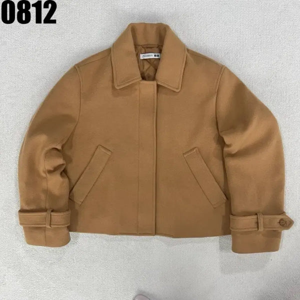 [BUNJANG] Uniqlo J.W. Anderson Wool Blend Tailored Jacket Camel M / J.W.앤더슨 유니클로 울 블렌드 테일러드 재킷 카멜 M
