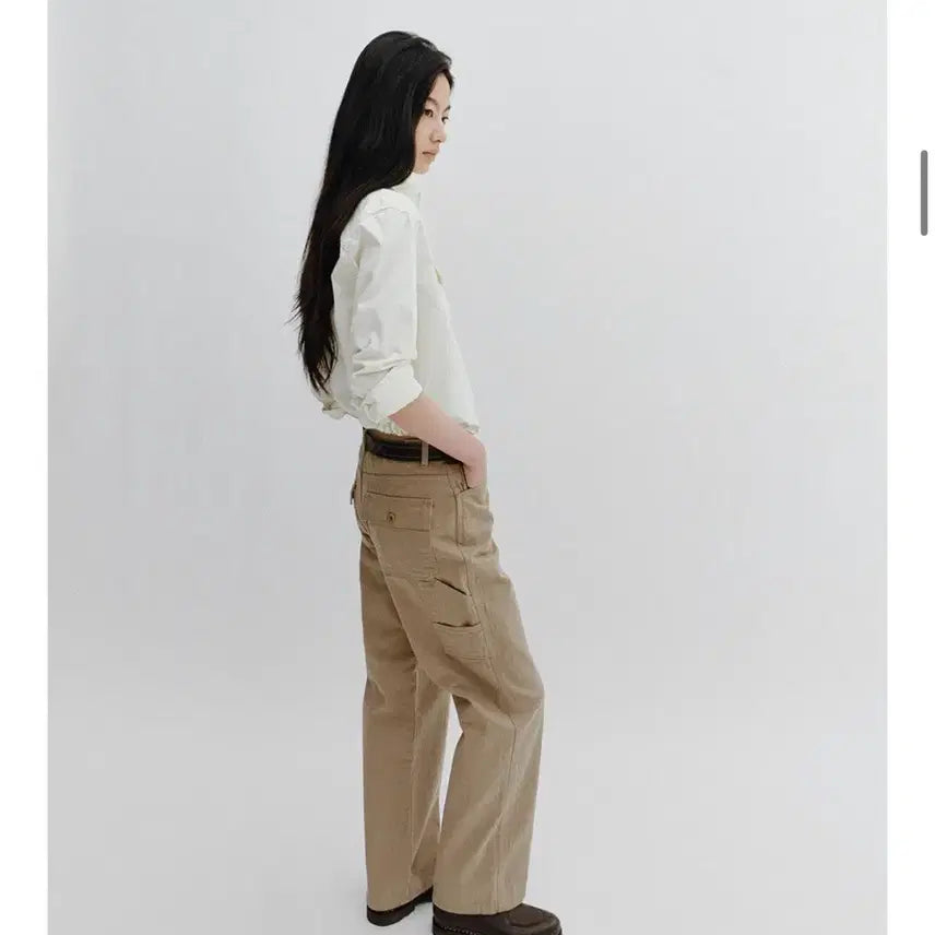 [BUNJANG] ISHII Carpenter Pants Beige / 가격인하)ISHII 이시이 카펜터 팬츠 베이지색상 팬츠 판매합니다