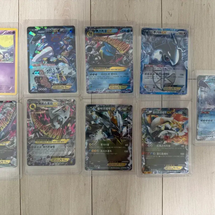 [BUNJANG] Aqua's Kyogre EX, Meloetta Special Holo Card (Limited Edition) / 아쿠아단 가이오가 ex, (한정판) 메로엣타 스페셜 홀로 카드