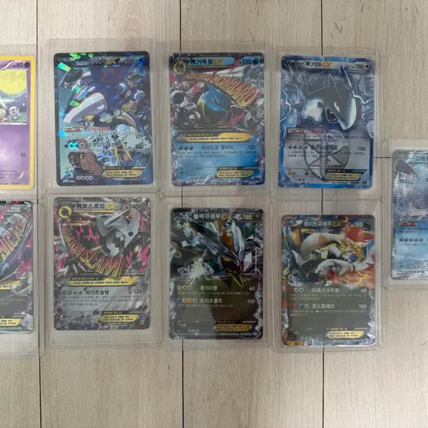 [BUNJANG] Aqua's Kyogre EX, Meloetta Special Holo Card (Limited Edition) / 아쿠아단 가이오가 ex, (한정판) 메로엣타 스페셜 홀로 카드