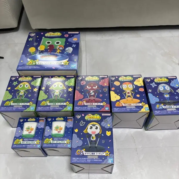 [BUNJANG] Keroro Ichiban Kuji Figure Full Set (A, B, C, D, E, F) + G Prize Cups / 케로로 제일복권 피규어 풀세트 A B C D E F