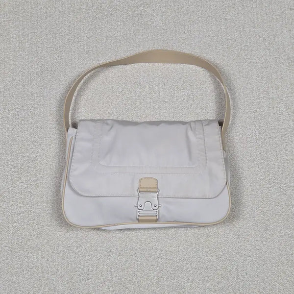 [BUNJANG] Matin Kim Buckle Nylon Shoulder Bag / [마뗑킴] 버클 나일론 숄더백 | G00062