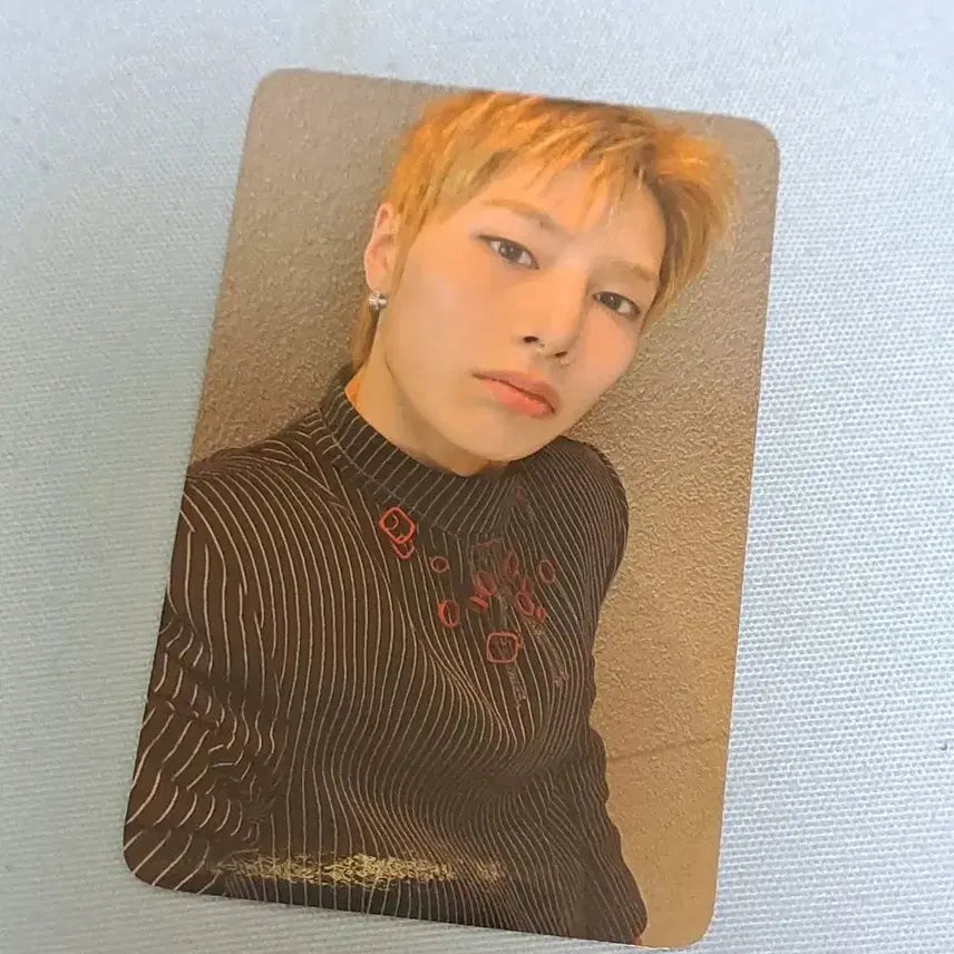 [BUNJANG] Stray Kids I.N "All About Luv" Soundwave Lucky Draw Photocard / 스트레이키즈 아이엔 디스앤댓 사운드웨이브 특전 포카