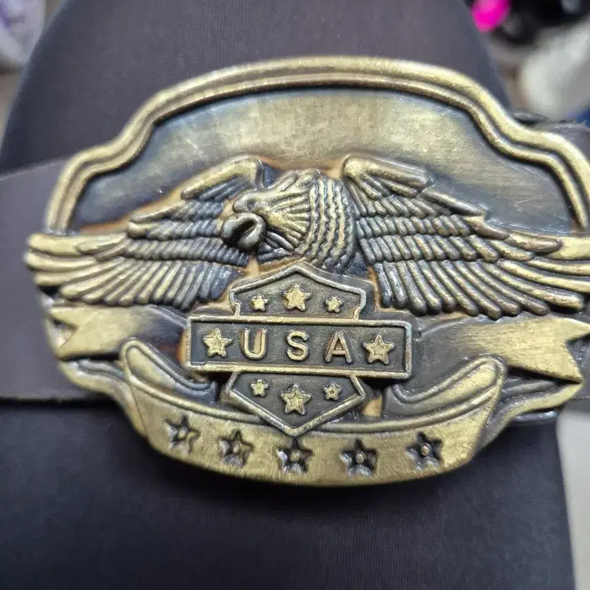 [BUNJANG] Eagle USA Design Belt / USA 독수리 디자인 벨트