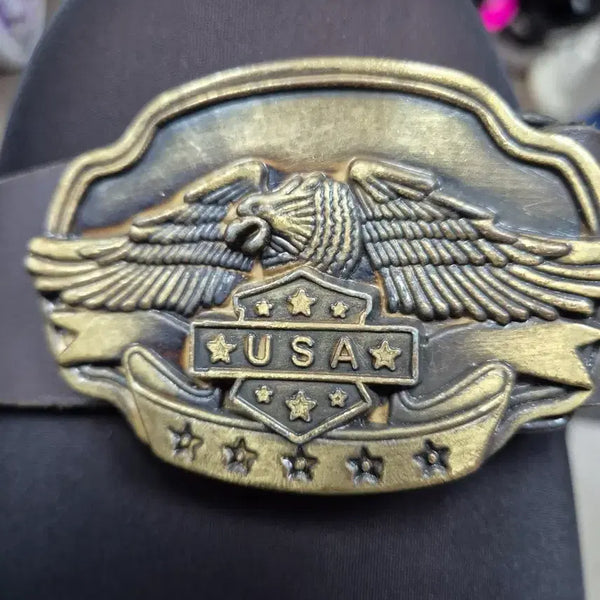 [BUNJANG] Eagle USA Design Belt / USA 독수리 디자인 벨트