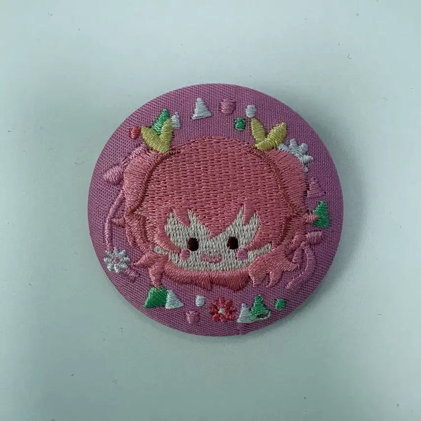 [BUNJANG] Project Sekai Embroidered Can Badge Airi / 프로세카 자수 캔뱃지 아이리