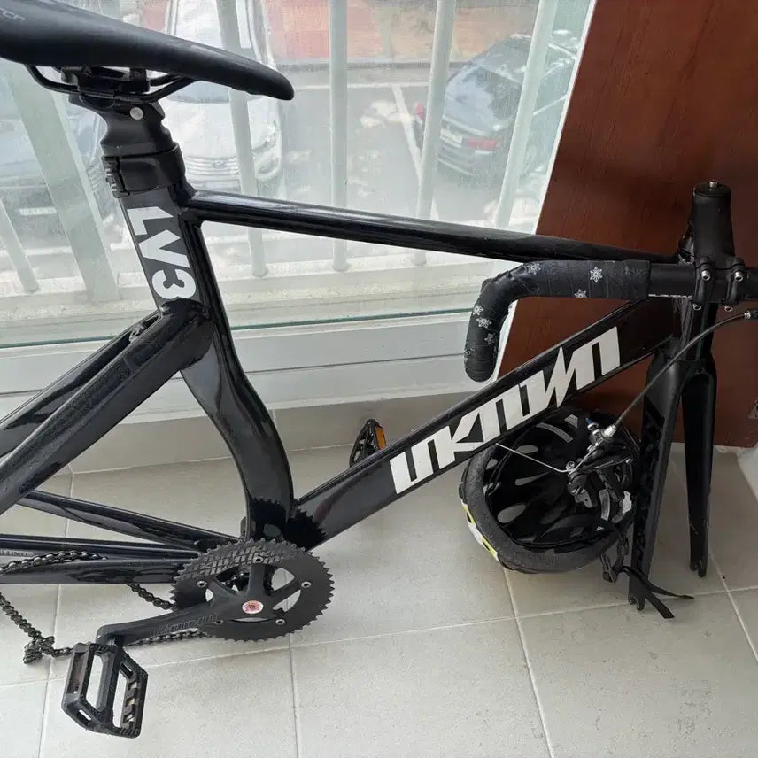 [BUNJANG] Unknown LV3 Frame Set - Black / 언노운 렙3